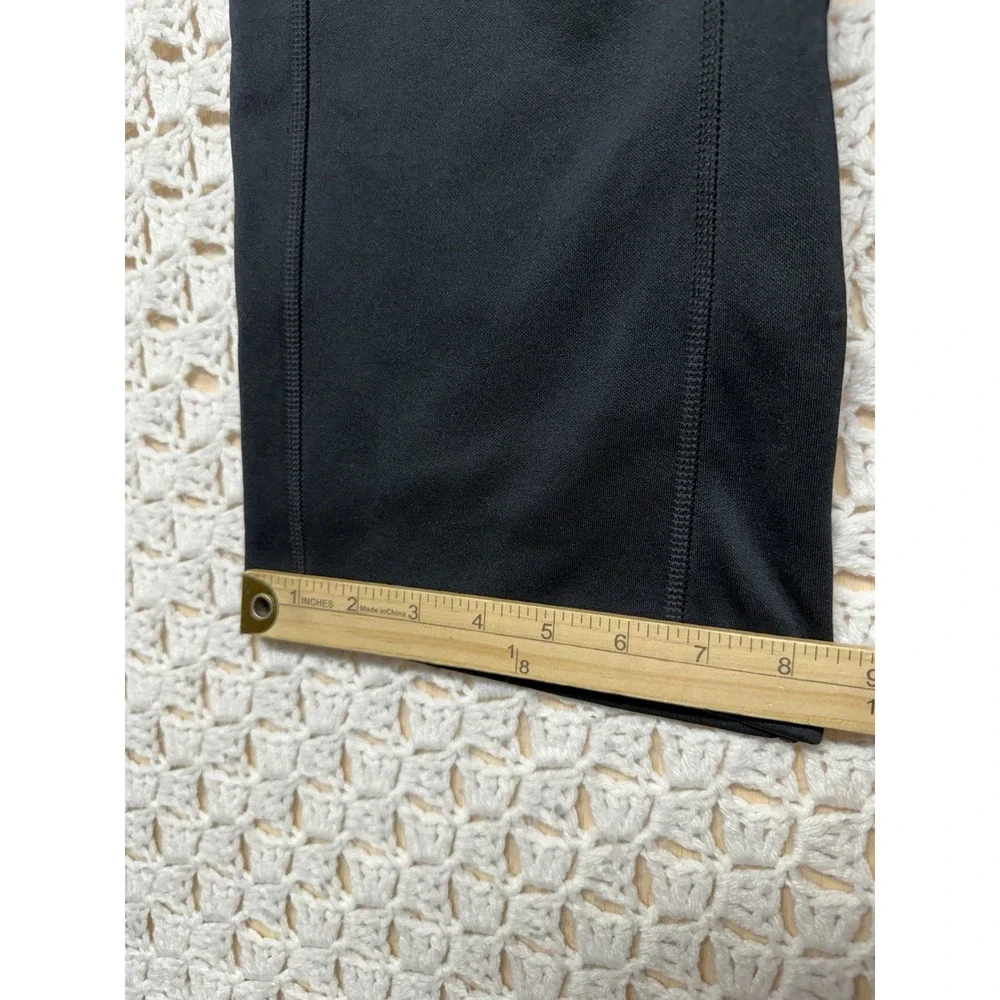 Nike Dri-FIT Therma fleece athletic pants Mens Sz S Black Straight W27 L27